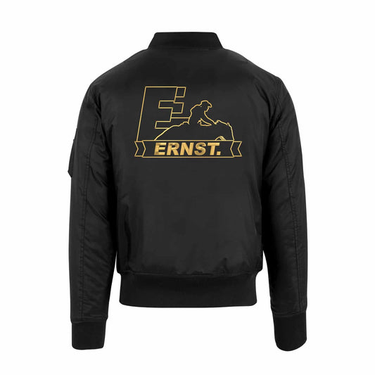 Ernst Performance Horses 100% ERNST Bomberjacke Schwarz bestickt – Bild 2