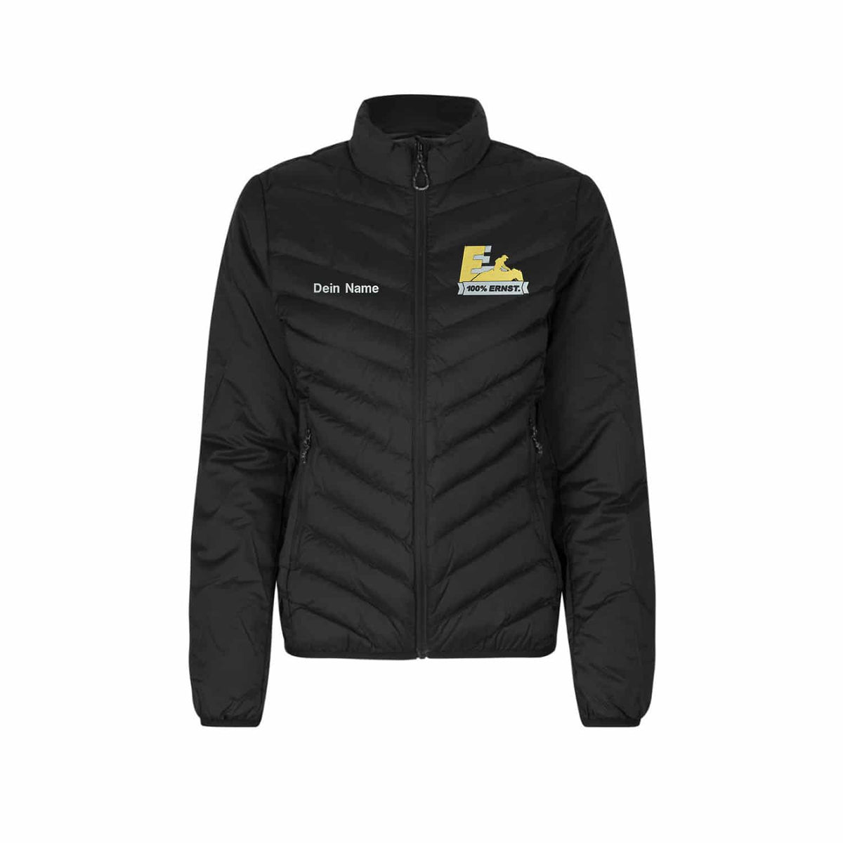 Ernst Performance Horses 100% ERNST Jacke Damen Schwarz bestickt – Bild 2