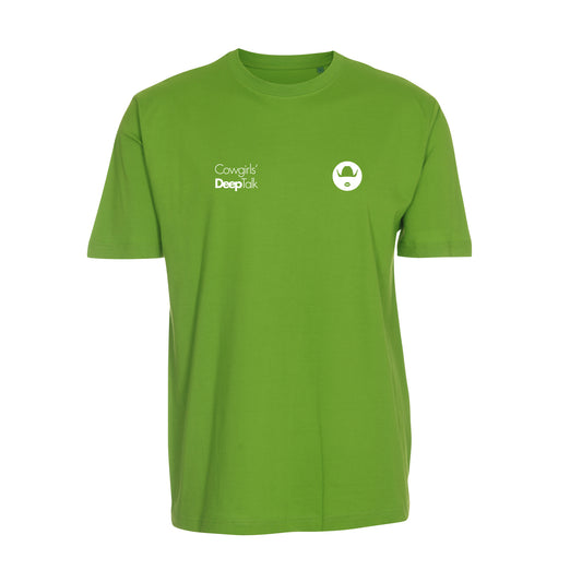 Cowgirls' Deeptalk "Ride Ur Life" T-Shirt Hellgrün Unisex