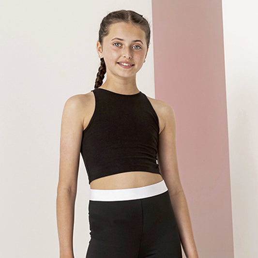 Teichgirls Kinder Cropped Top bedruckt