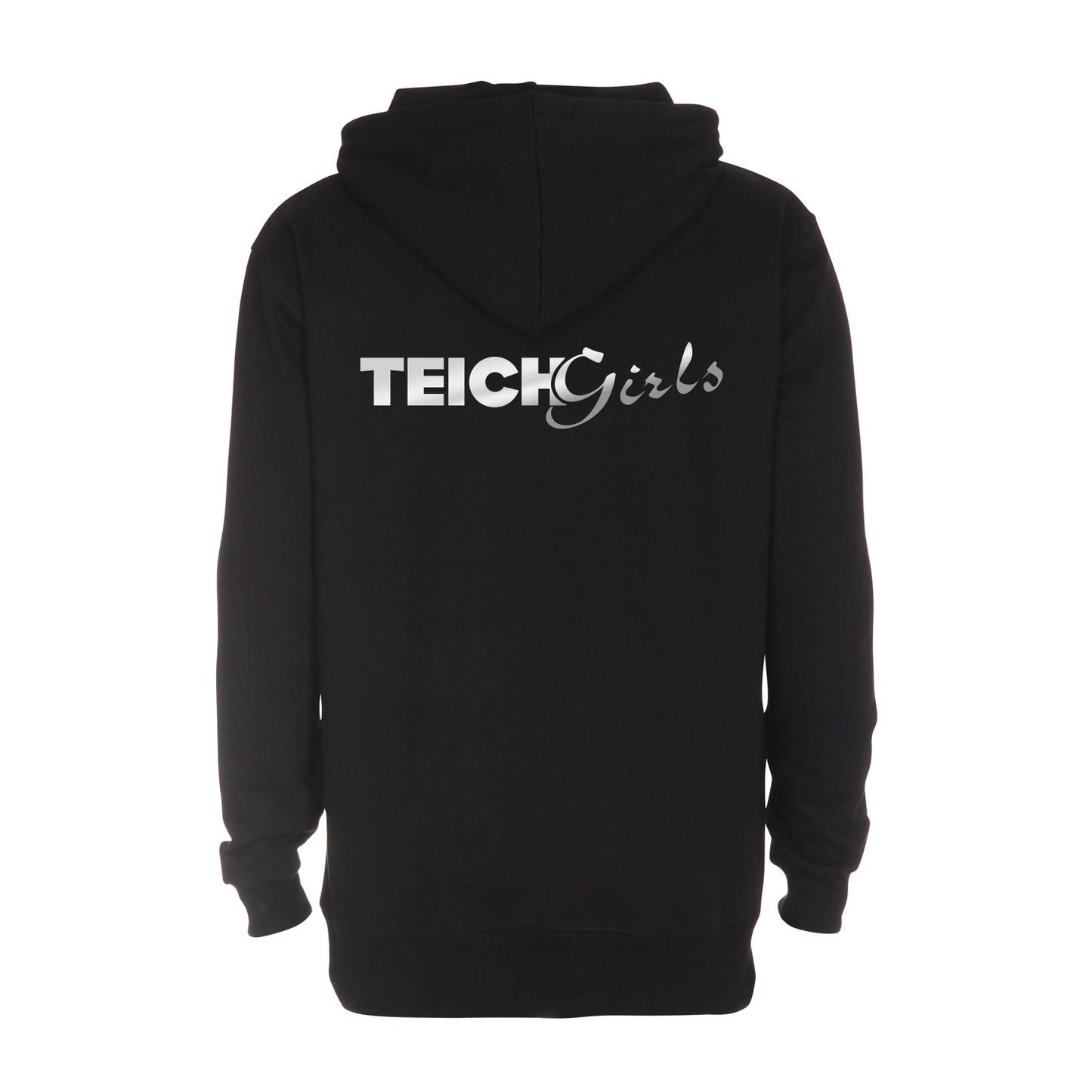 Teichgirls Zip-Hoodie bedruckt