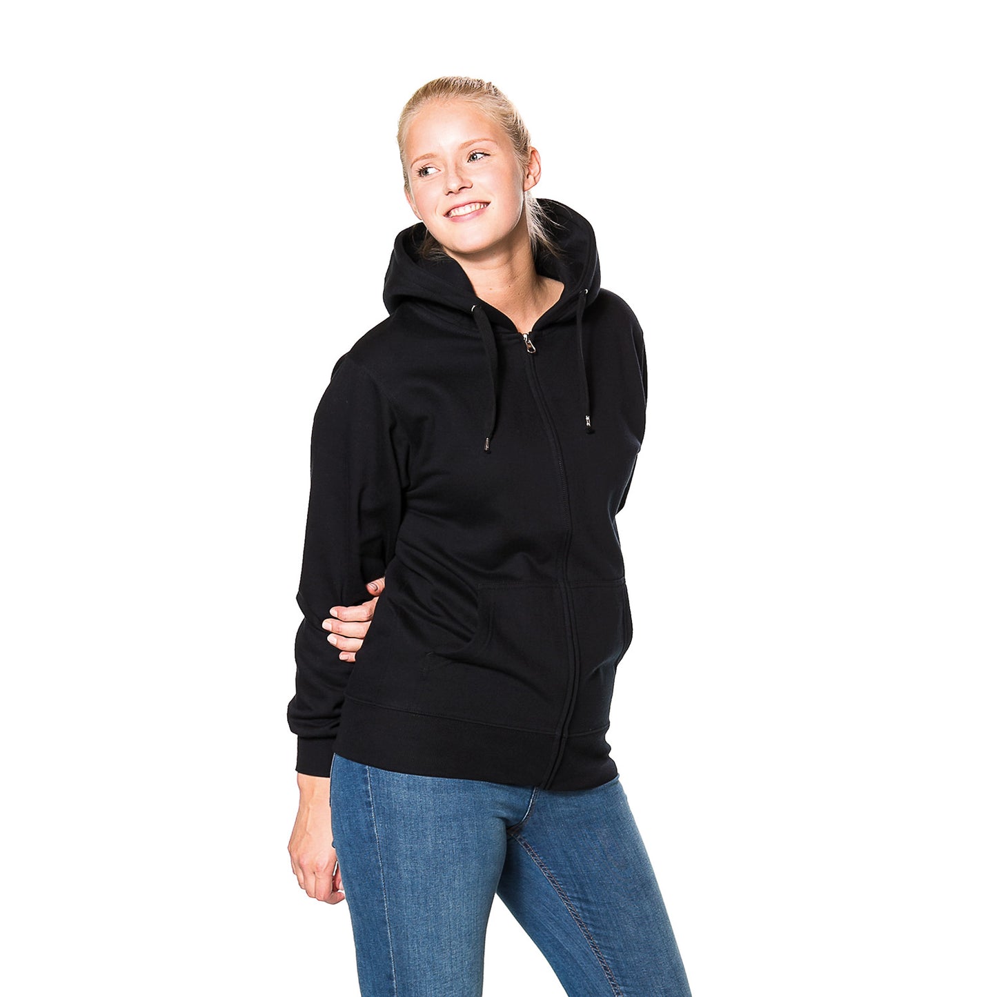 Teichgirls Zip-Hoodie bedruckt