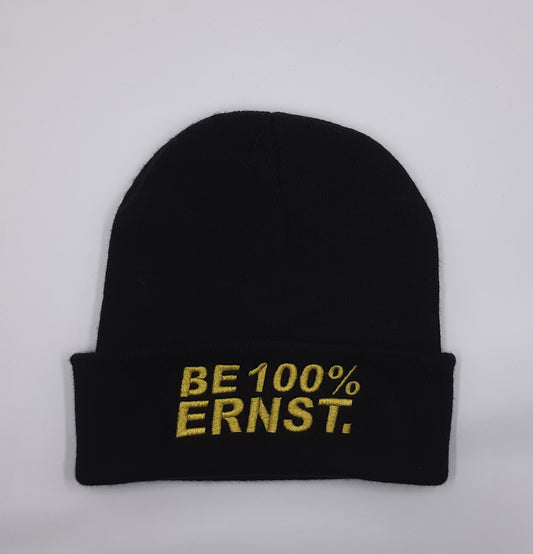 Ernst Performance Horses BE 100% ERNST. Beanie Schwarz bestickt – Bild 1