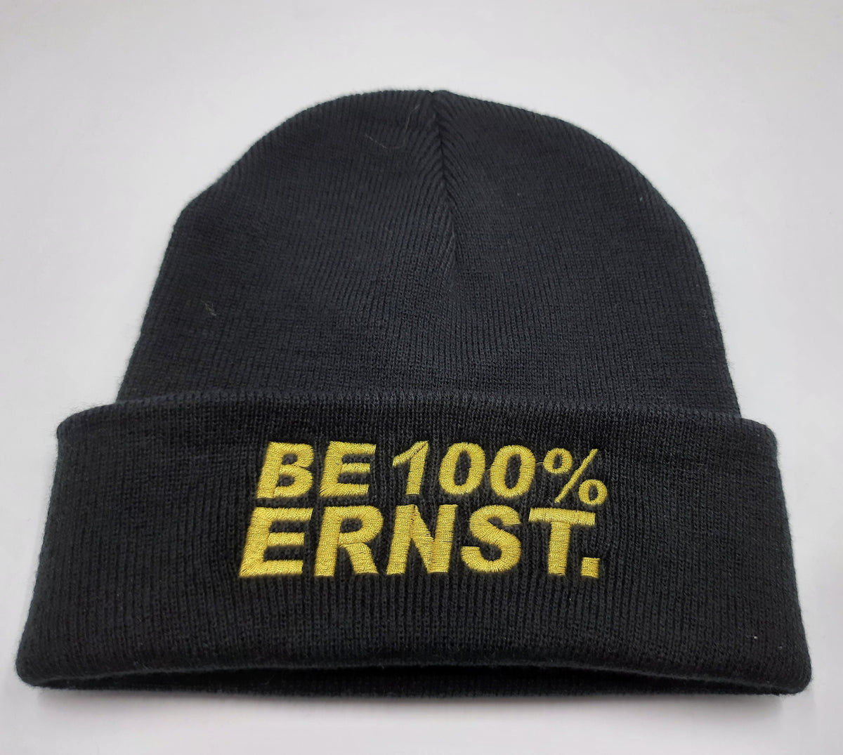 Ernst Performance Horses BE 100% ERNST. Beanie Schwarz bestickt – Bild 2