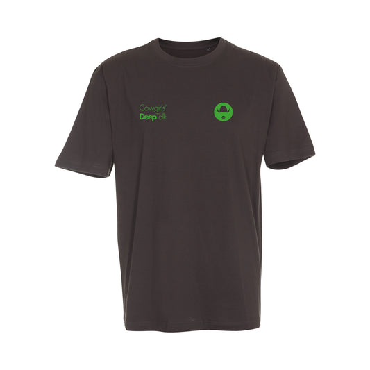 Cowgirls' Deeptalk "Life Is A Ride" T-Shirt Anthrazit Unisex
