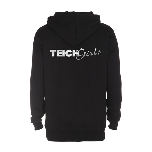 Teichgirls Kinder Zip-Hoodie bedruckt