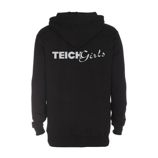 Teichgirls Kinder Zip-Hoodie bestickt