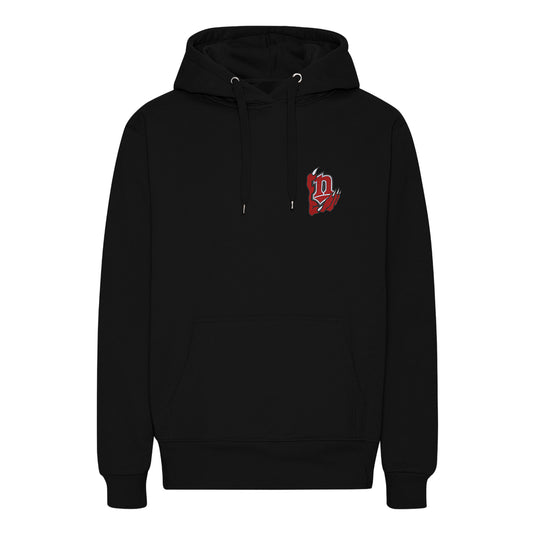 Neunkirchen Nightmares "Kralle" Hoodie Schwarz bestickt