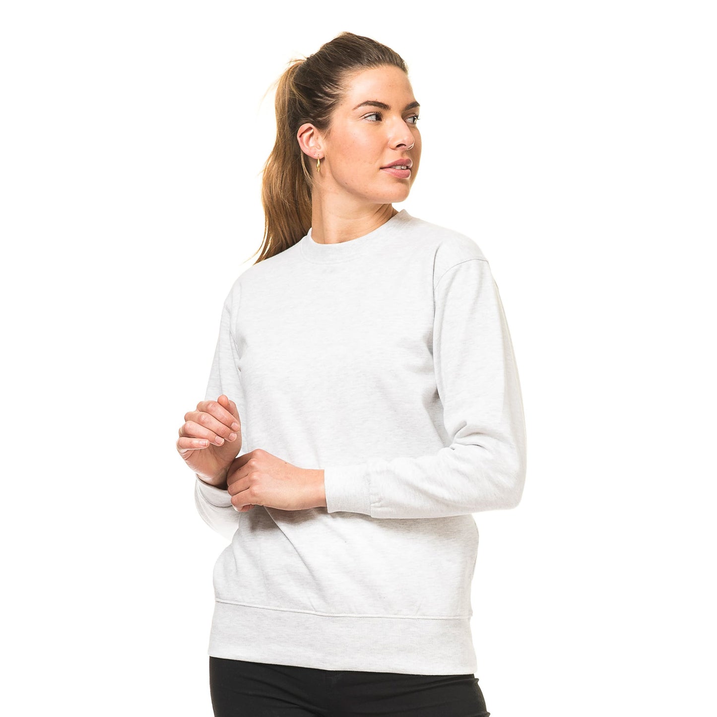 Neunkirchen Nightmares Sweatshirt Grau Meliert bedruckt