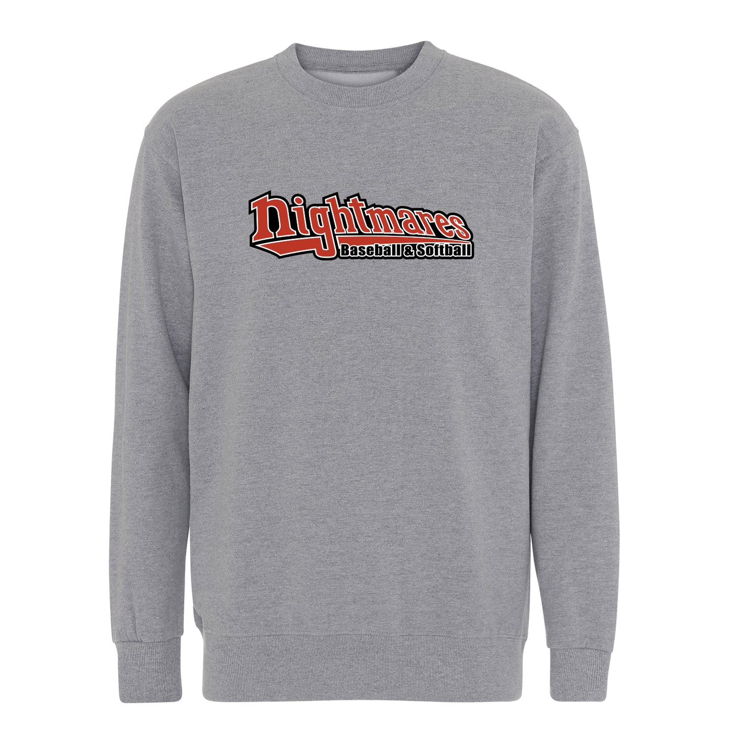 Neunkirchen Nightmares Sweatshirt Grau Meliert bedruckt