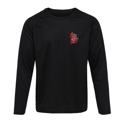 Neunkirchen Nightmares "Kralle" Unisex Longsleeve-Trikot Schwarz bestickt
