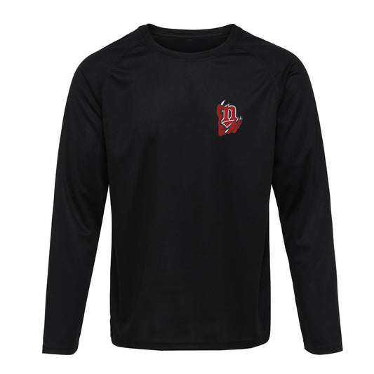 Neunkirchen Nightmares "Kralle" Unisex Longsleeve-Trikot Schwarz bestickt