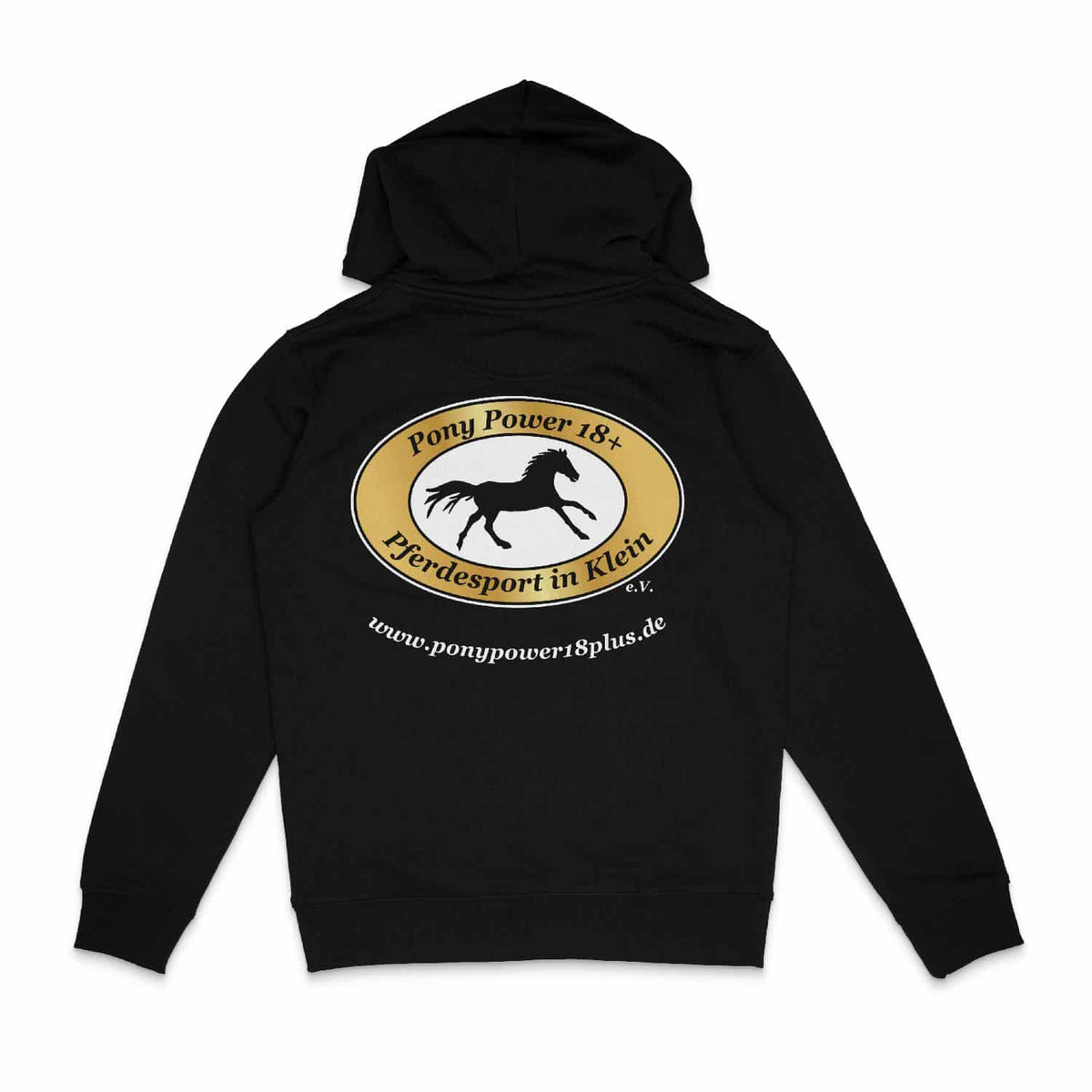 PonyPower18plus Zip-Hoodie Unisex bedruckt – Bild 1