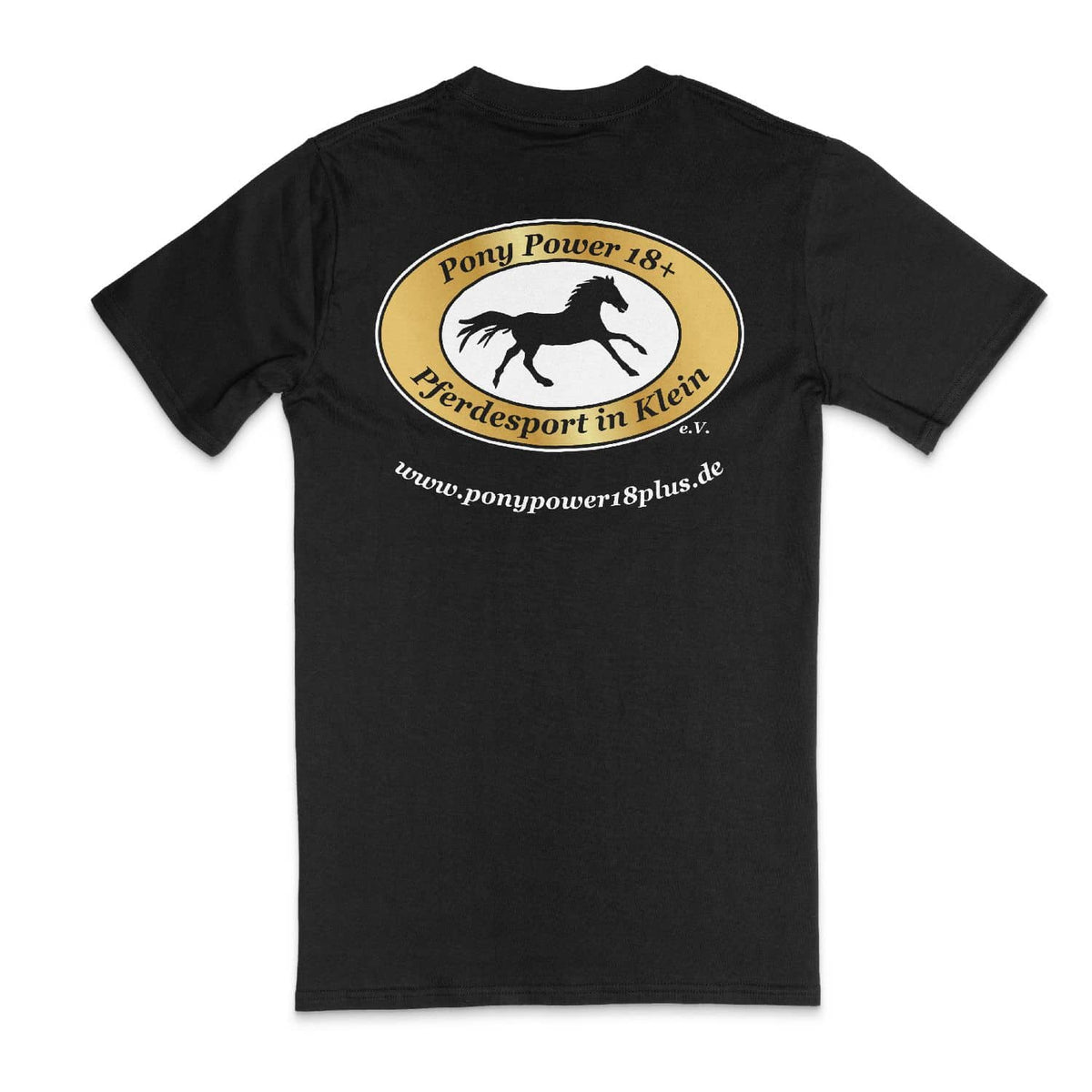 PonyPower18plus Herren T-Shirt bedruckt – Bild 1