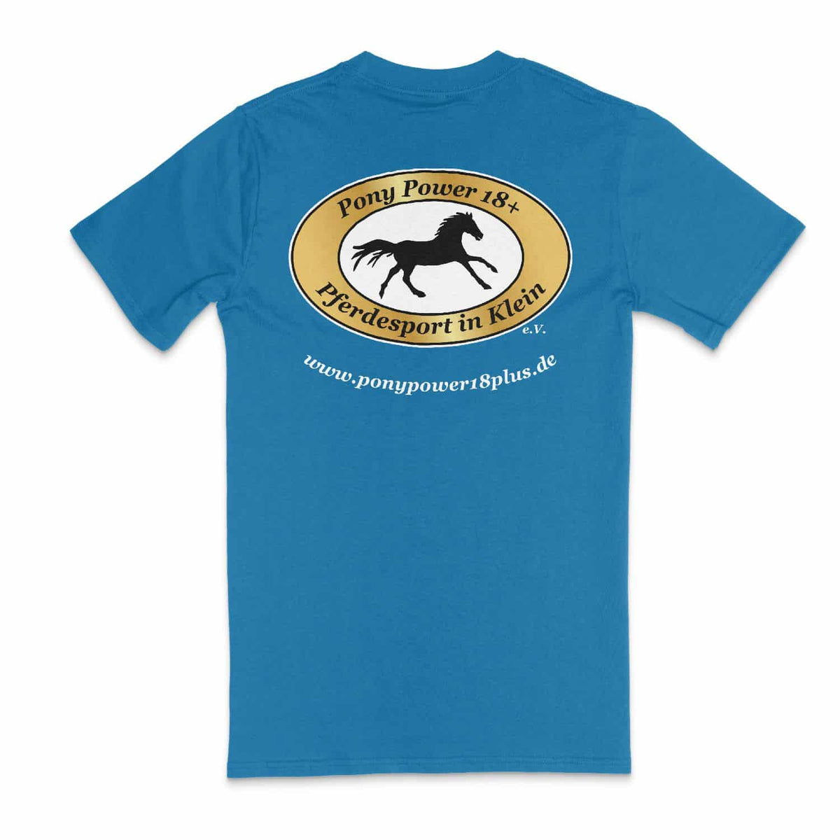 PonyPower18plus Herren T-Shirt bedruckt – Bild 3