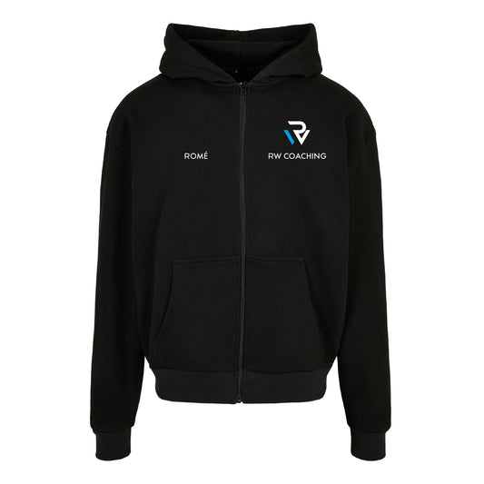 Romé Weimar "Athlete" Zip-Hoodie Schwarz Unisex
